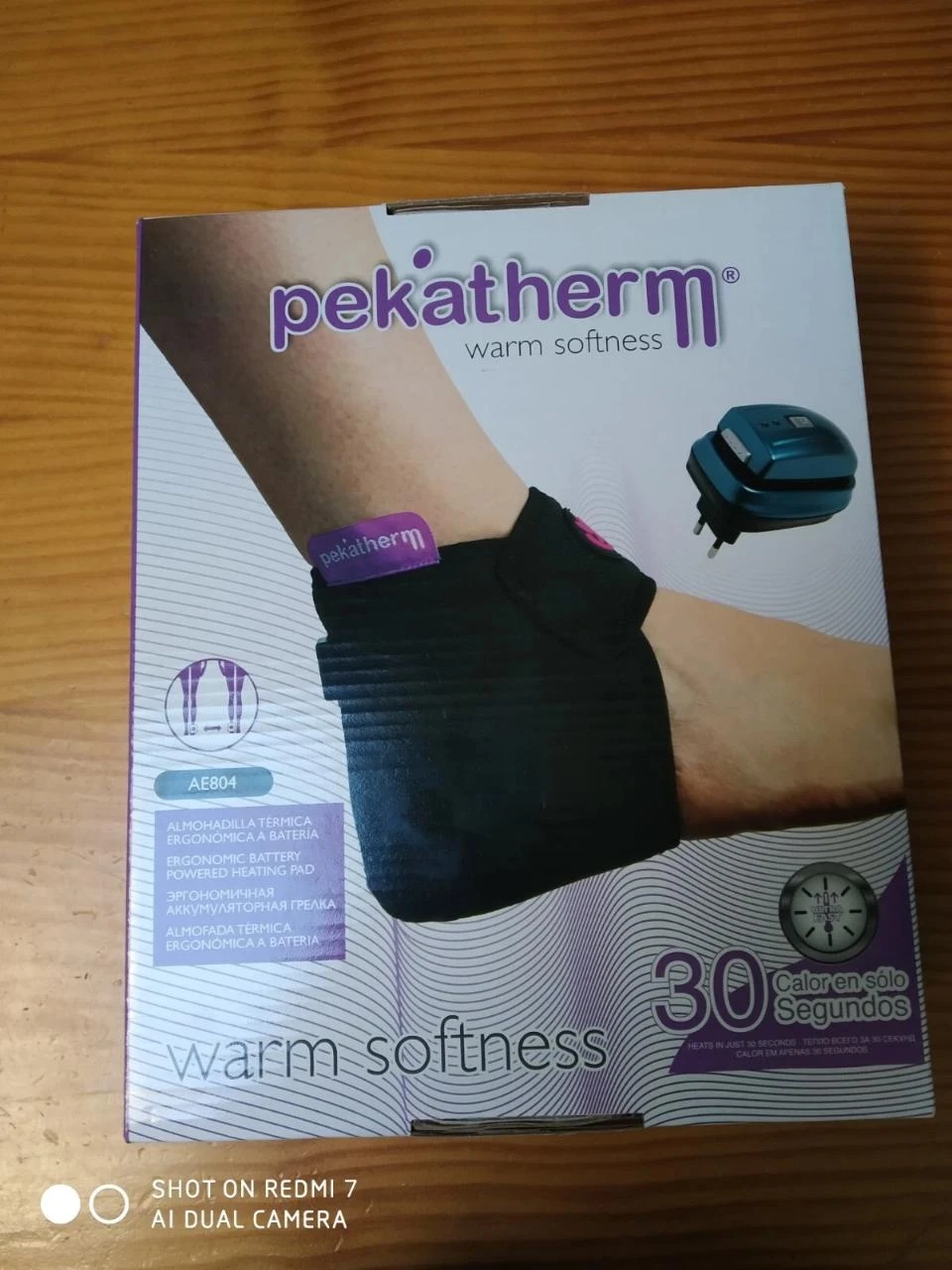 Bandage chauffant cheville Pekatherm NEUF